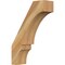 Ekena Millwork 6"W x 18"D x 26"H Balboa Rough Sawn Knee Brace, Western Red Cedar BRC06X18X26BOA00RWR - alternate 1